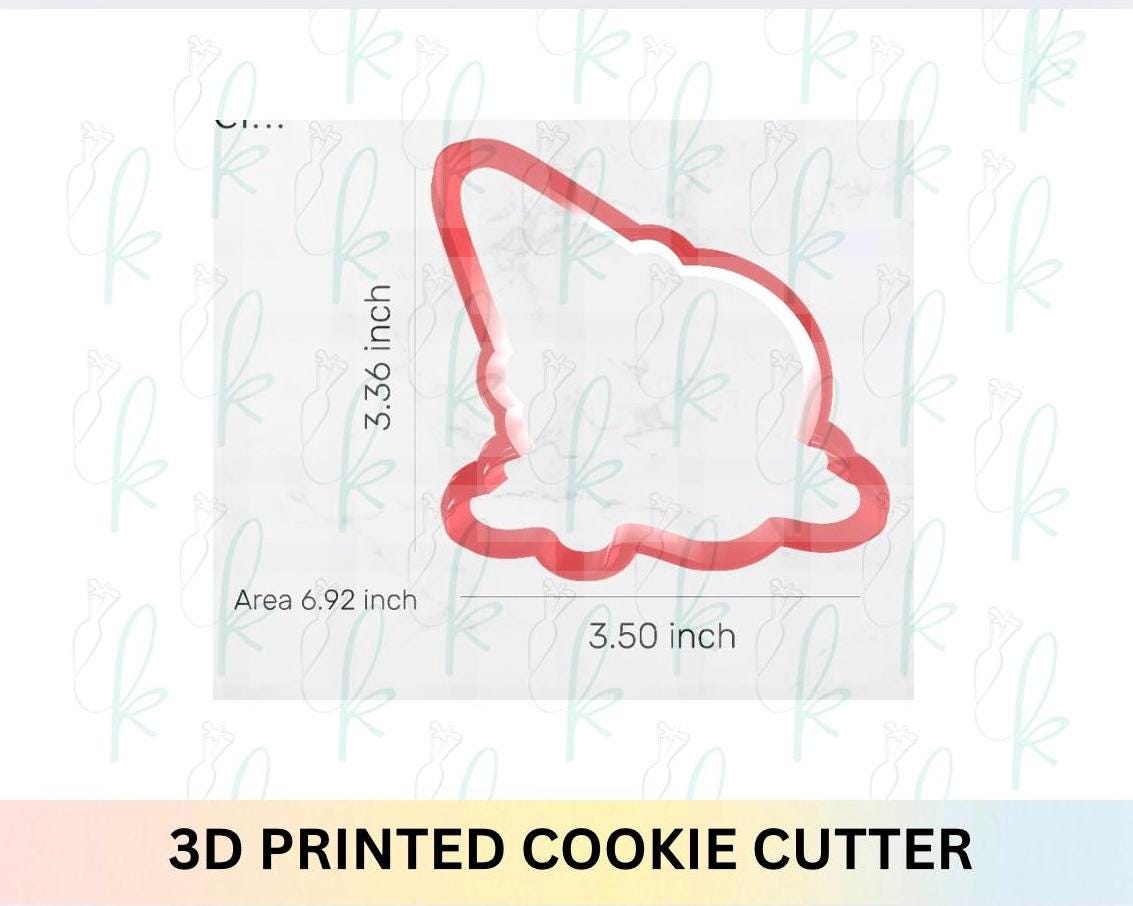Melted Ice Cream Cone Cookie Cutter