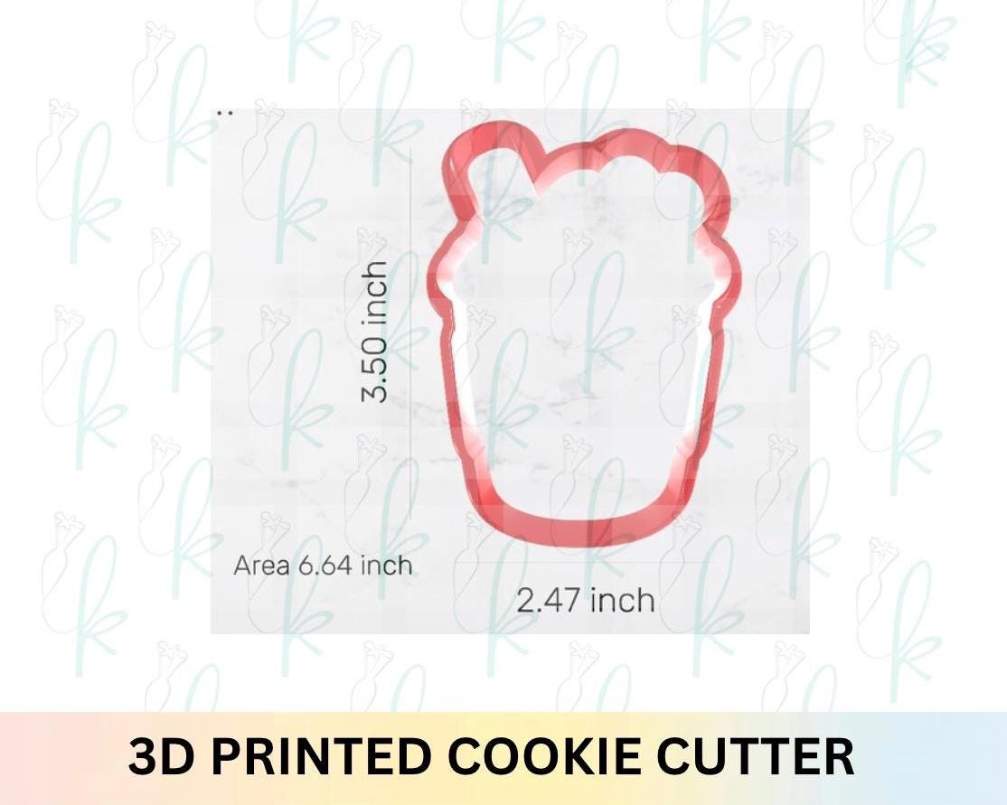 Valentine Latte Cookie Cutter
