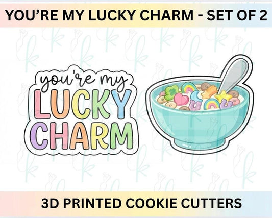 You’re My Lucky Charm -  Set of 2 3D Printed Cookie Cutters