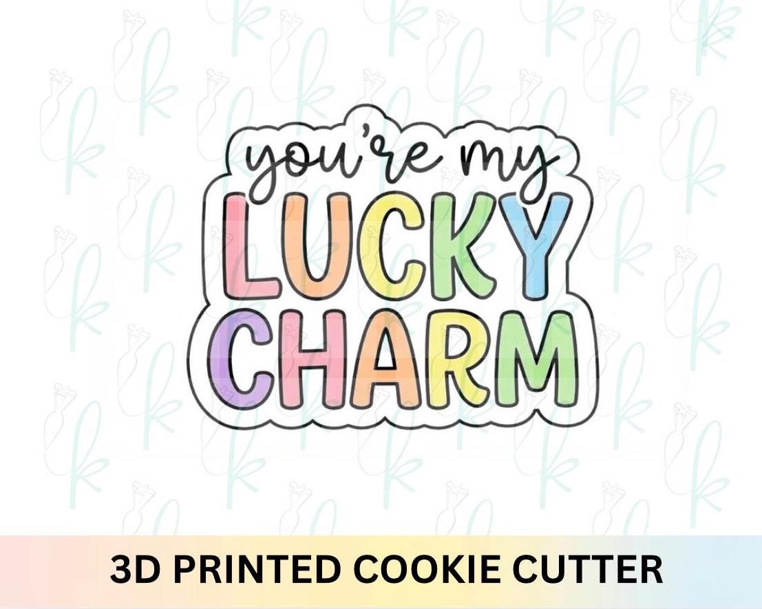 You’re My Lucky Charm Plaque Cookie Cutter