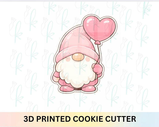 Valentine Gnome Cookie Cutter