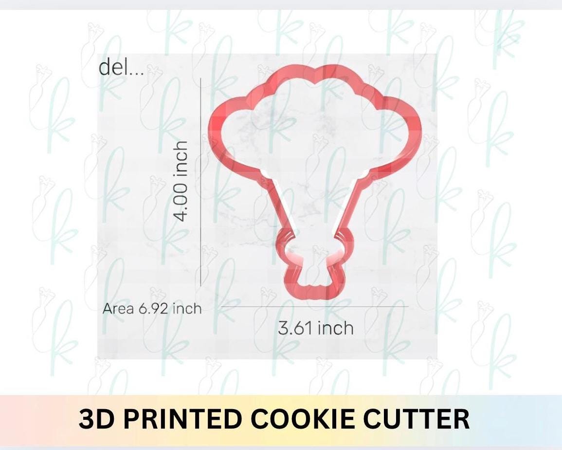 Three Heart Balloons Cookie Cutter