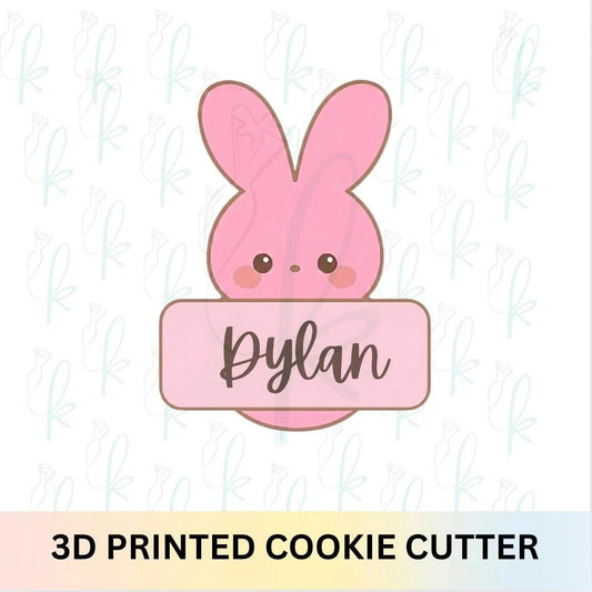 Marshmallow Bunny Plaque Cookie Cutter