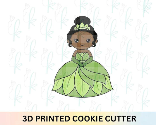 Green Princess Cookie Cutter