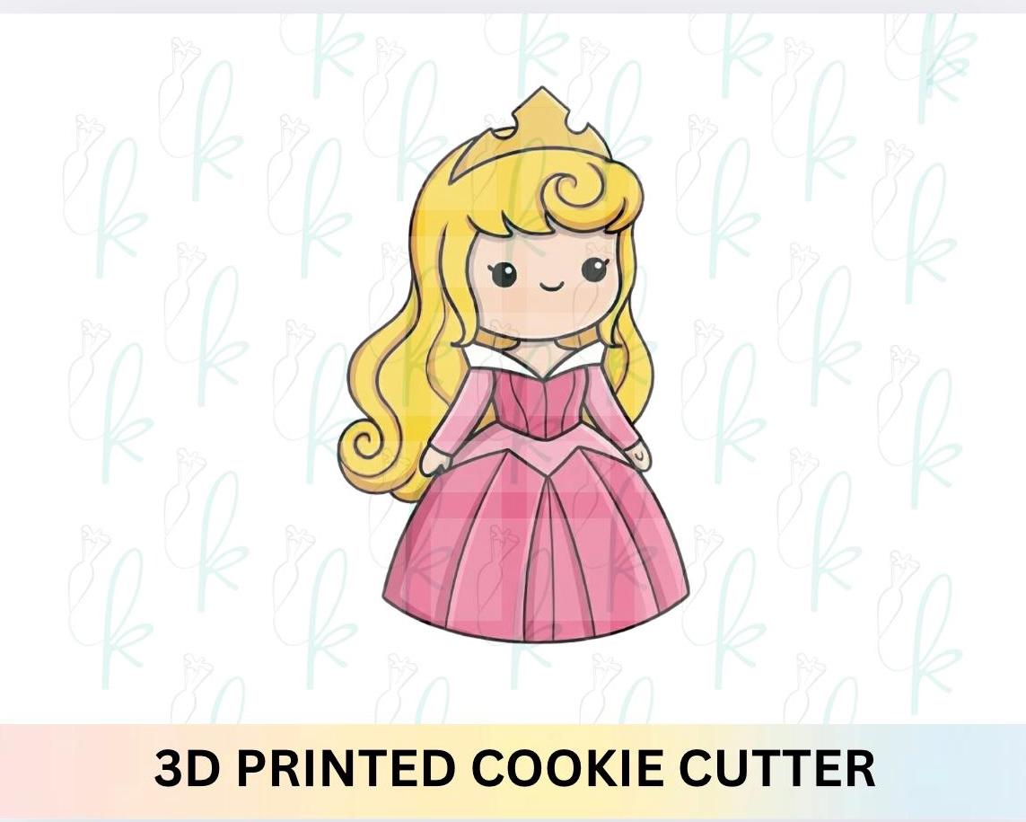 Pink Princess Cookie Cutter