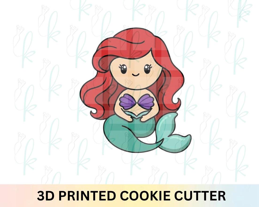 Mermaid Character Cookie Cutter