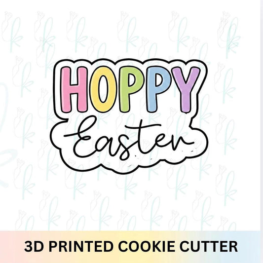 Hoppy Easter Plaque Cookie Cutter