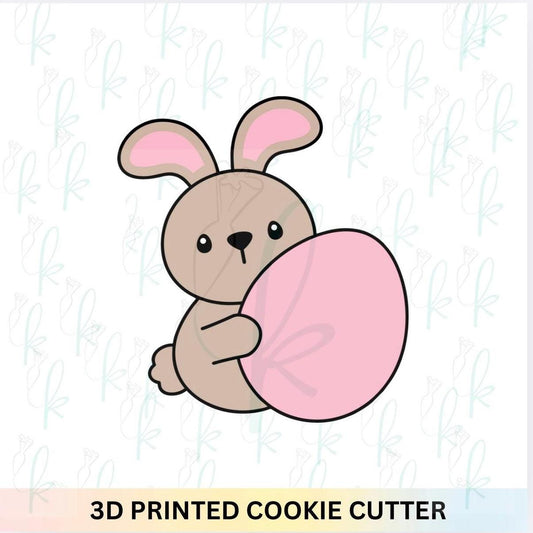 Bunny with Egg Cookie Cutter