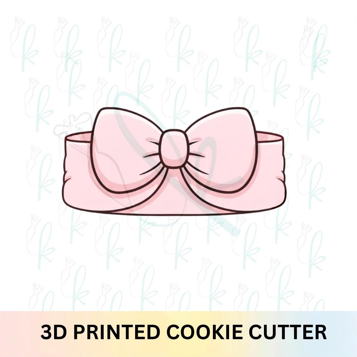 Baby Bow Headband Cookie Cutter