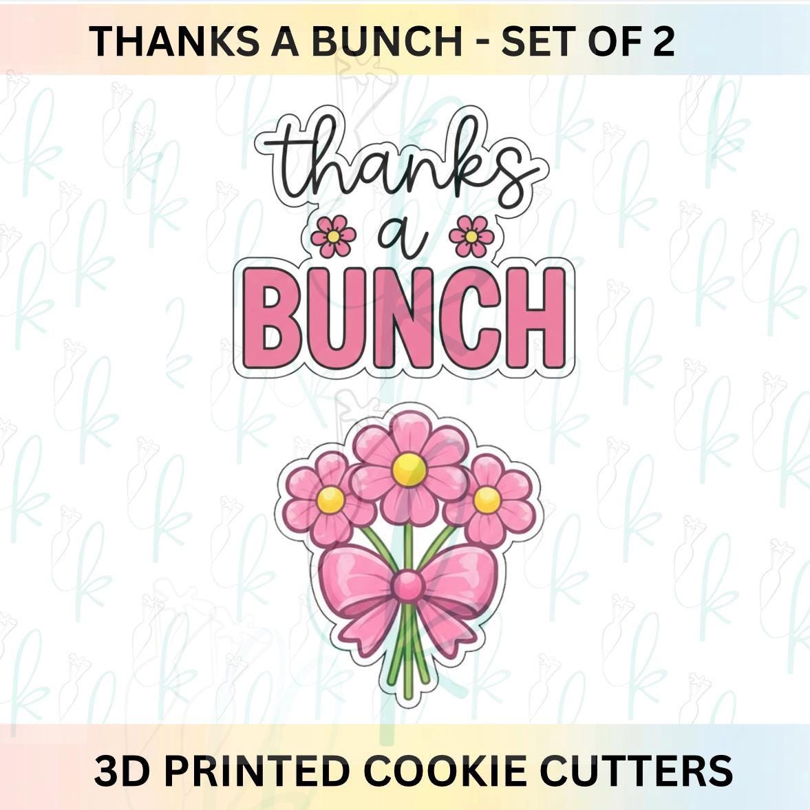 Thanks a Bunch - Daisy Bouquet Set of 2 Cookie Cutters
