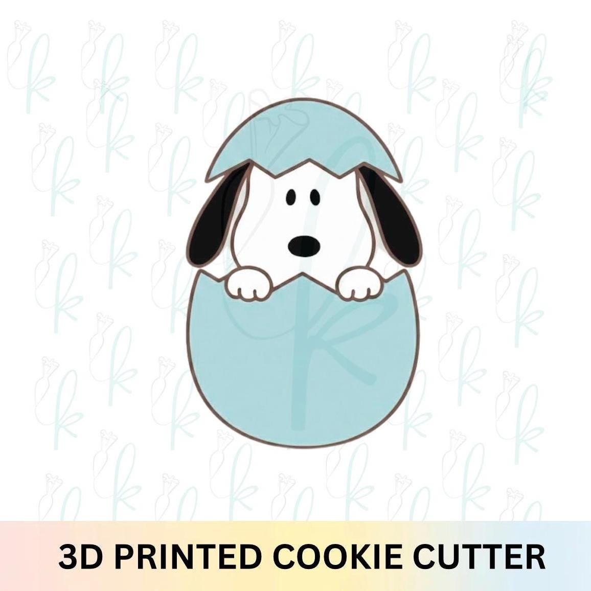 Dog in Egg Cookie Cutter