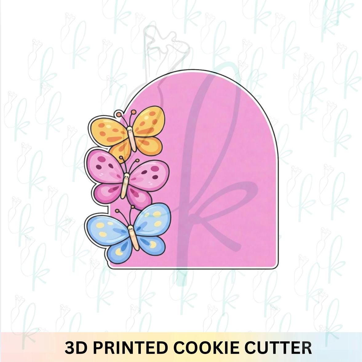 Butterfly Arch Plaque Cookie Cutter
