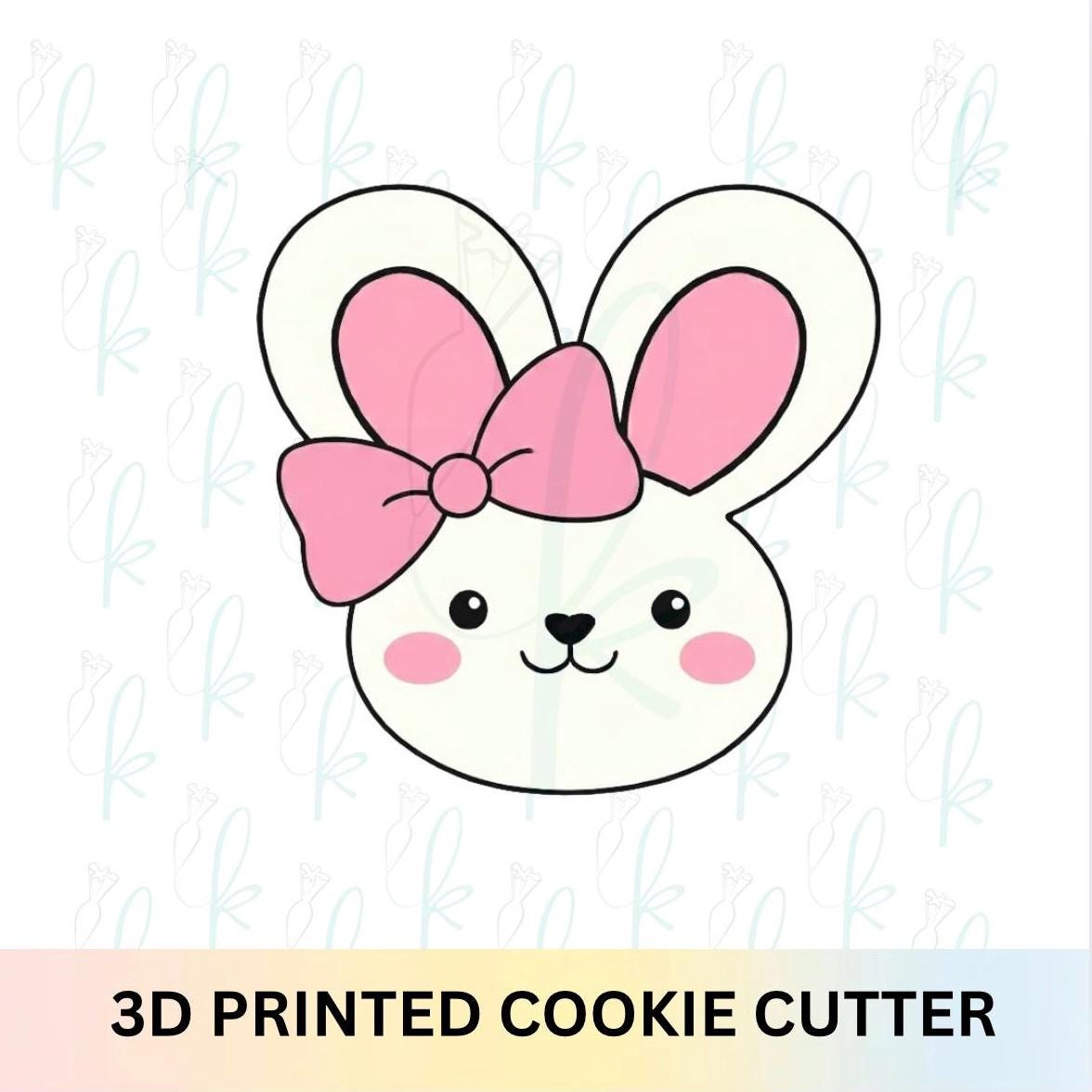 Bunny with Bow Cookie Cutter