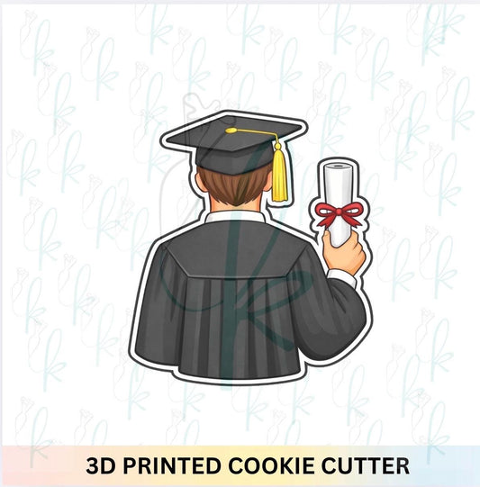 Graduation Boy Cookie Cutter