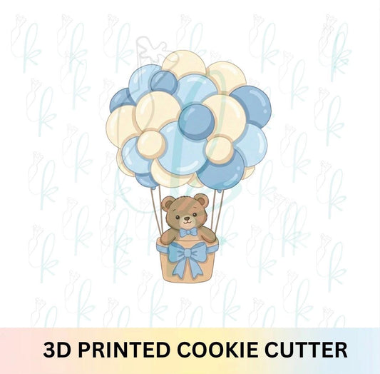 Teddy Bear Hot Air Balloon Cookie Cutter