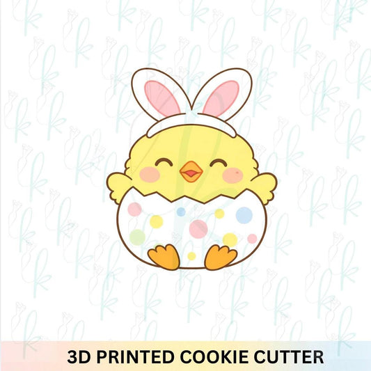 Bunny Ears Chick Cookie Cutter