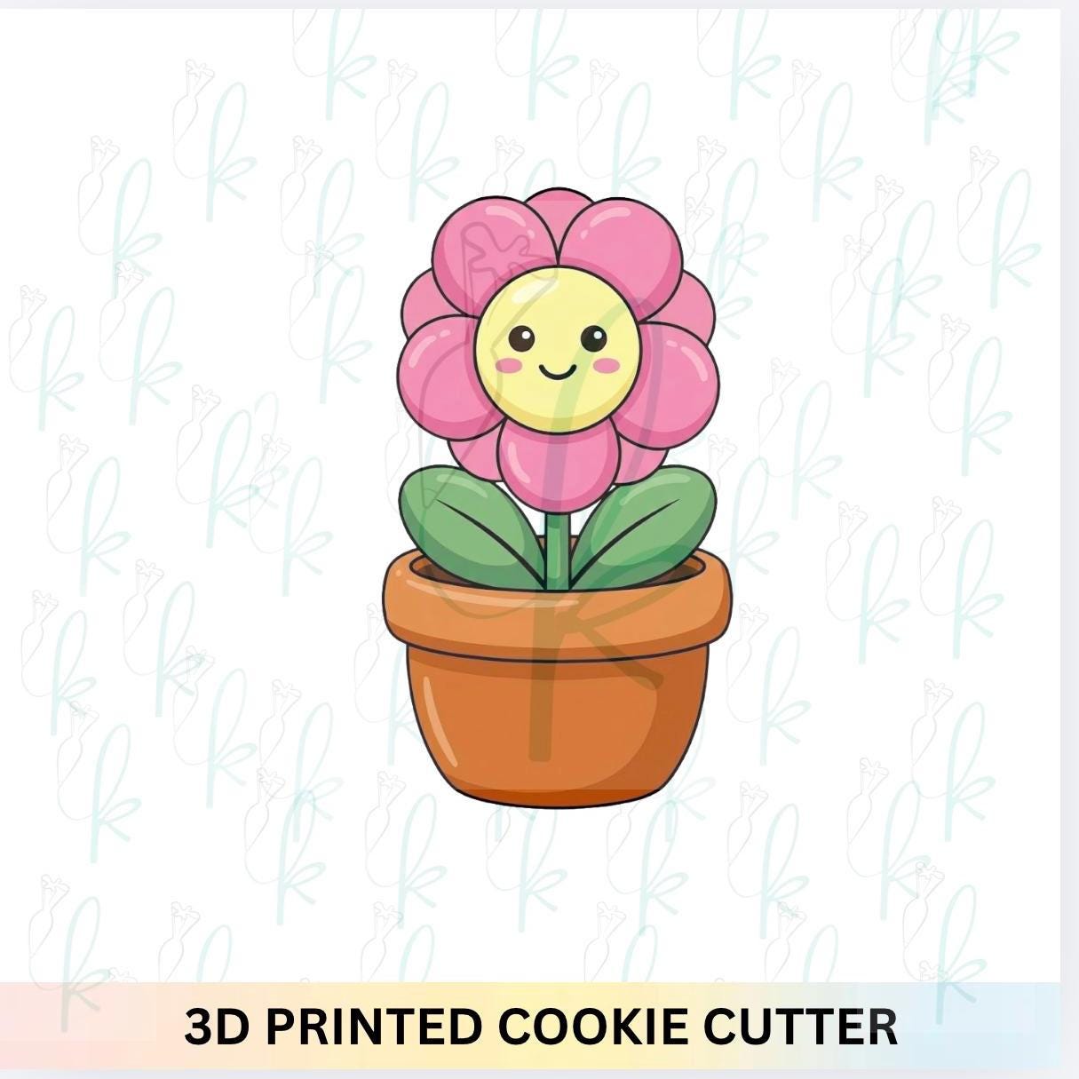 Flower Pot Cookie Cutter