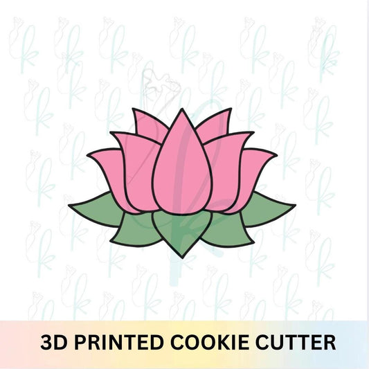 Lotus Flower Cookie Cutter
