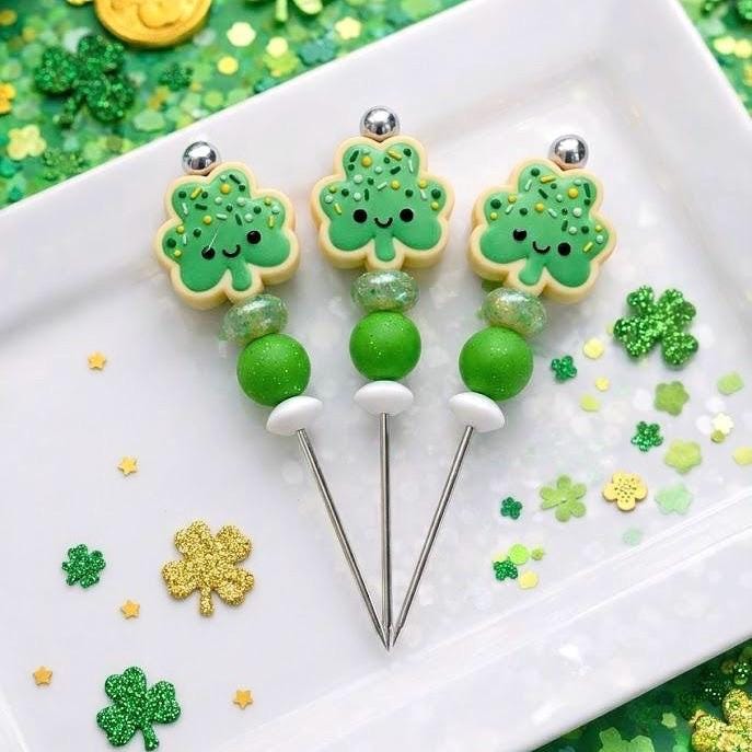 Sprinkle Shamrock Cookie Scribes