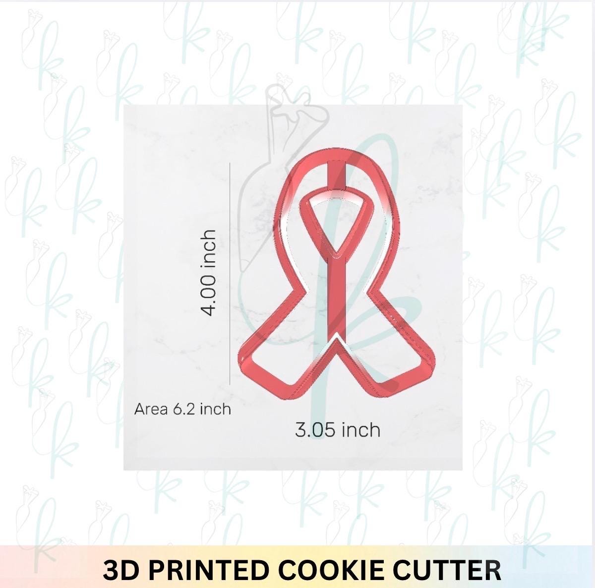 Awareness Ribbon Cookie Cutter