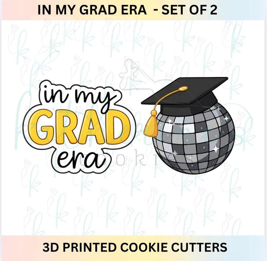 In My Grad Era Set of 2 Cookie Cutters