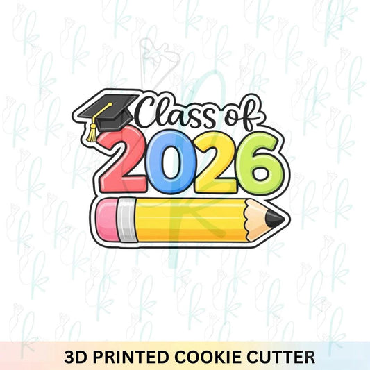 Class of 2026 Plaque Cookie Cutter
