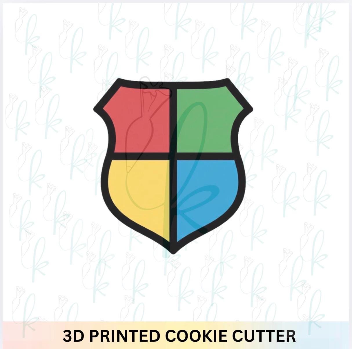 Wizard Crest Cookie Cutter