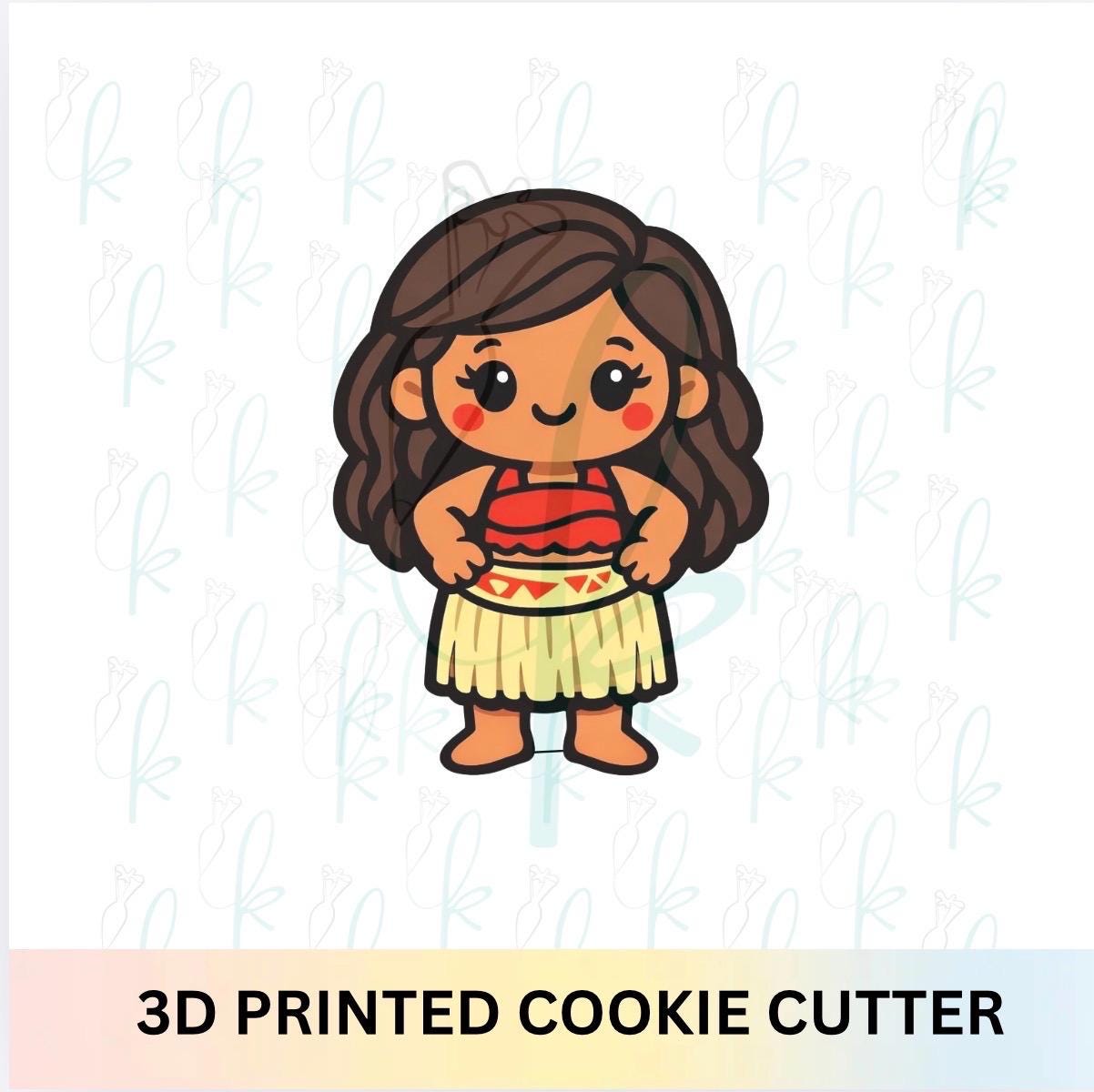 Island Princess Cookie Cutter