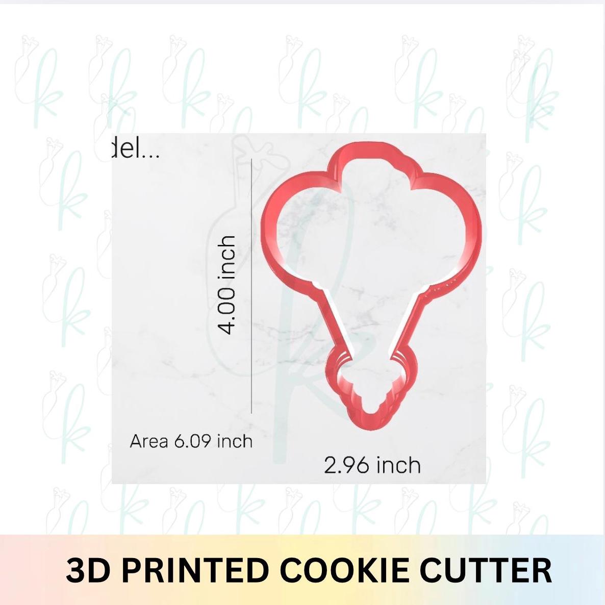 One Balloon Trio Cookie Cutter