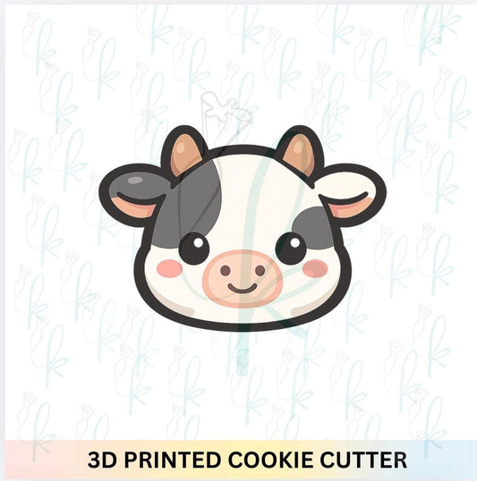 Cow Face Cookie Cutter