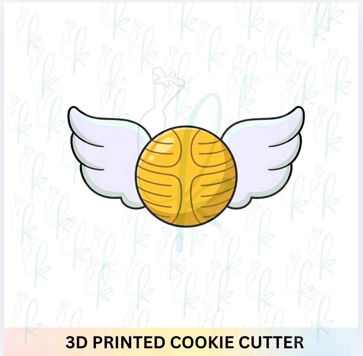 Ball with Wings Cookie Cutter