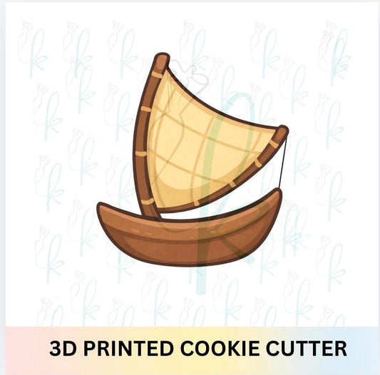 Island Boat Cookie Cutter