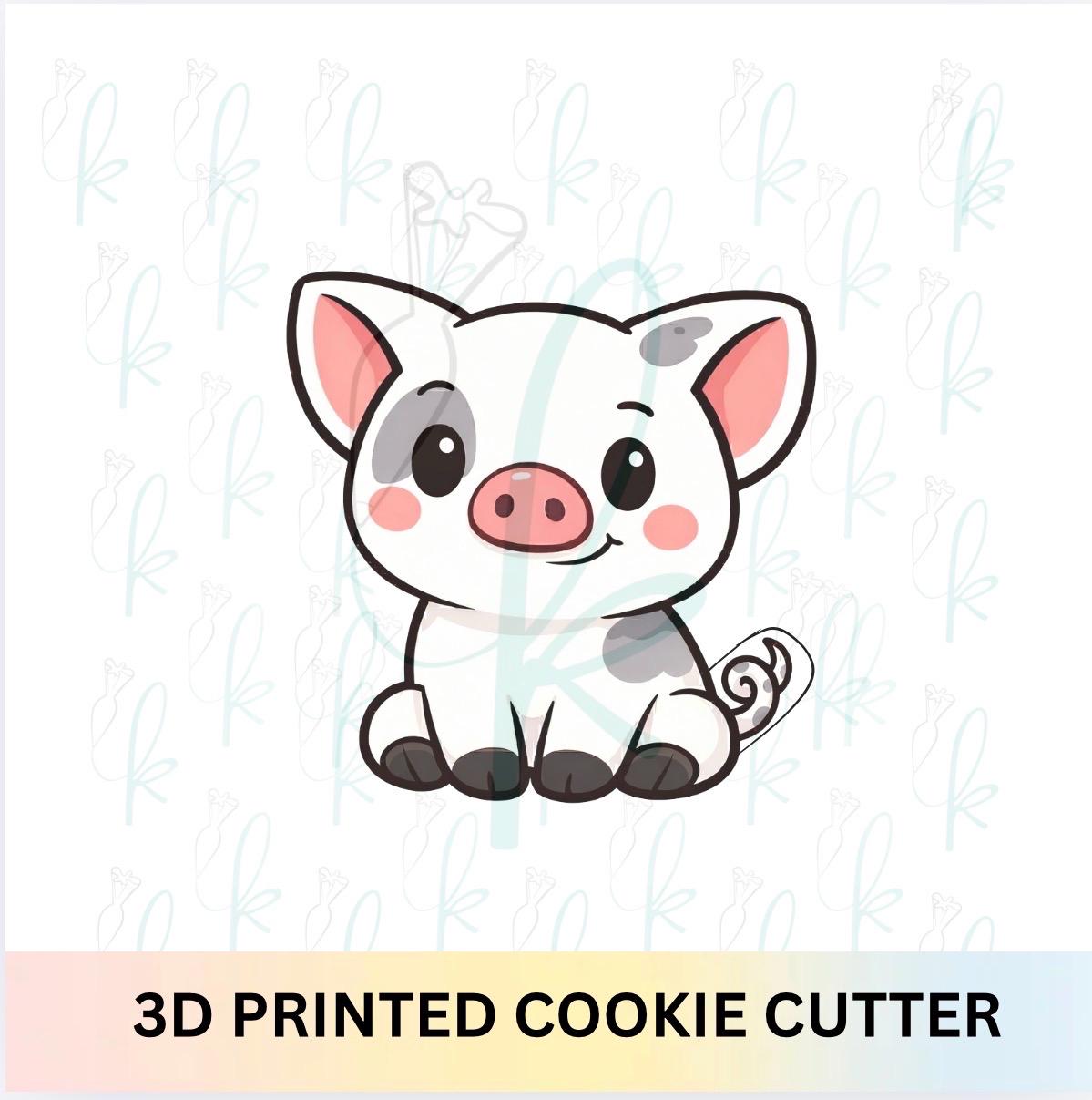 Island Pig Cookie Cutter