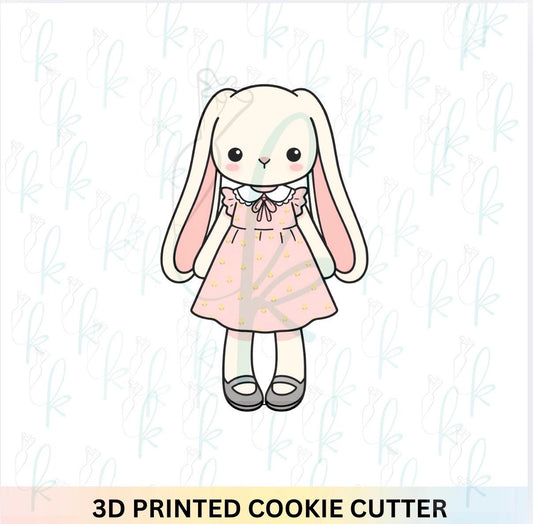 Tall Bunny Doll Cookie Cutter