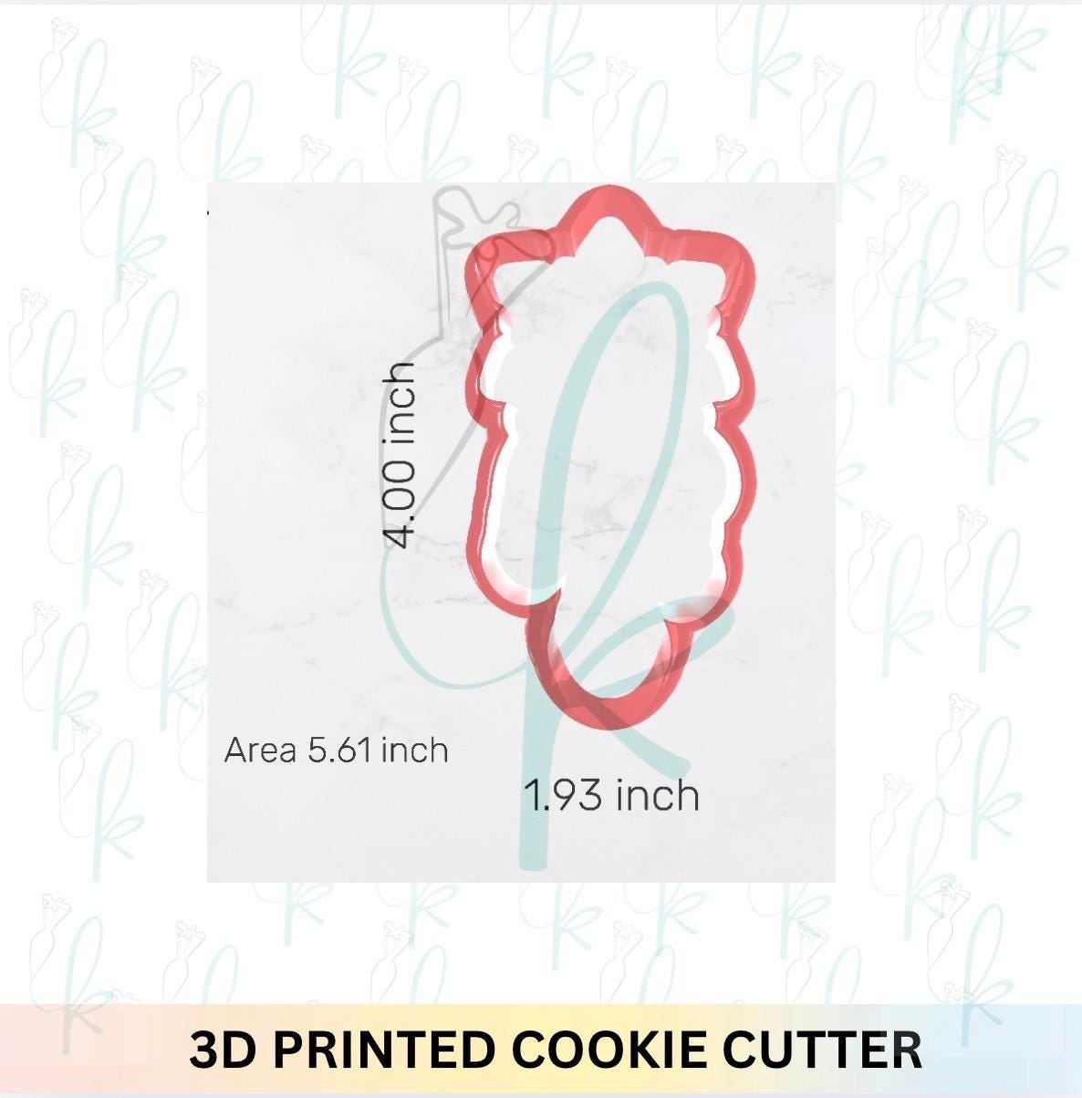 Snowflake Wand Cookie Cutter