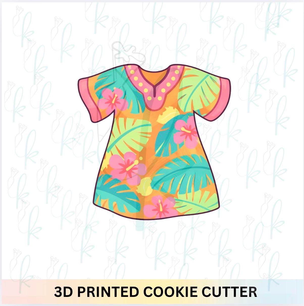 Tropical Caftan Cookie Cutter