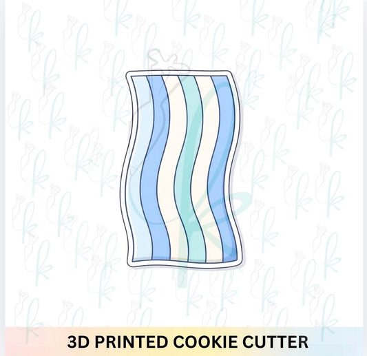 Beach Towel Cookie Cutter
