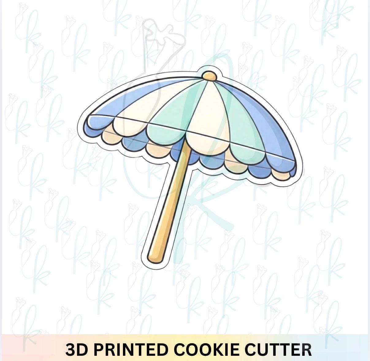 Beach Umbrella Cookie Cutter