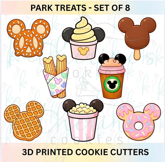 Magical Park Treats Cookie Cutters